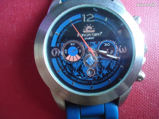 Montre longboard Atlas for men Quartz-vendue sans pile Montres