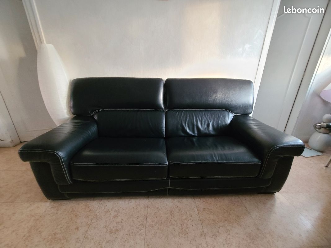 Fauteuil en cuir (image 2)