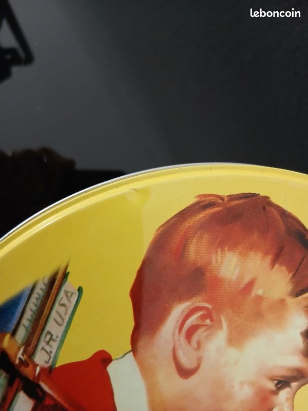 Boite métal céréales (Corn Flakes de Kellog's) (image 10)