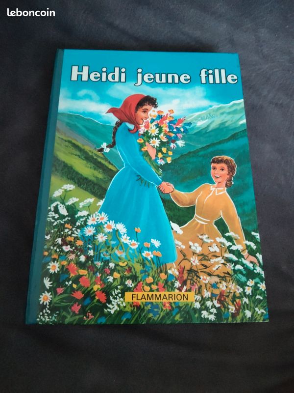 Livre Heidi jeune fille. Parution 1958 en très bon état (image 1)