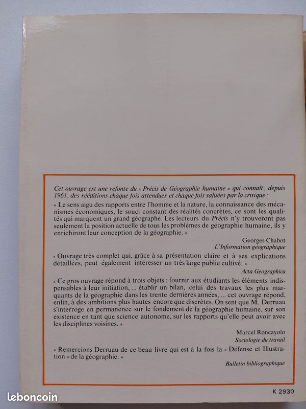 Géographie humaine - Max Derruau (image 2)