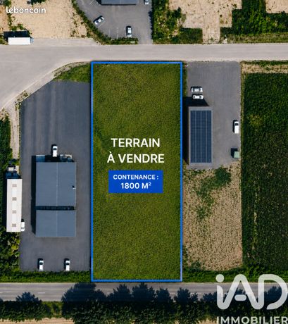 Terrain 1800 m² NIEUL LE DOLENT