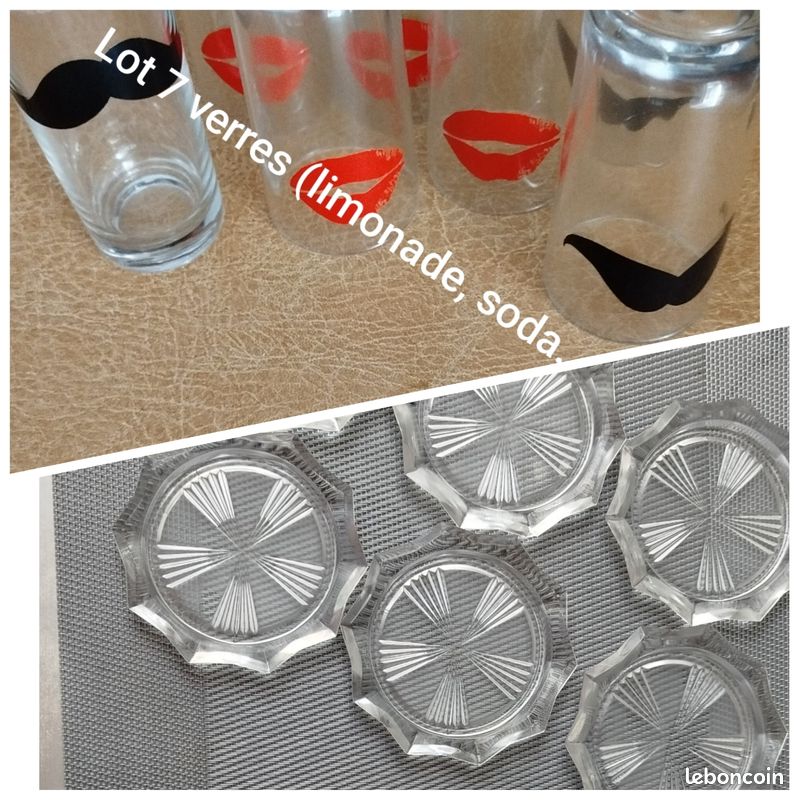 Sous verres de boisson vintage - France