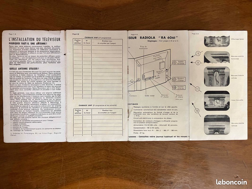 RADIO VINTAGE RADIOLA Années 50 EUR 99,00 - PicClick FR
