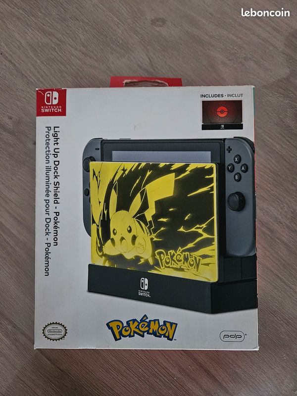 Games Light Up Dock Shield Nintendo Switch Pokemon Switch Light Up