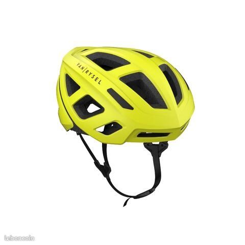 Casque velo route jaune fluo - neuf - (image 9)
