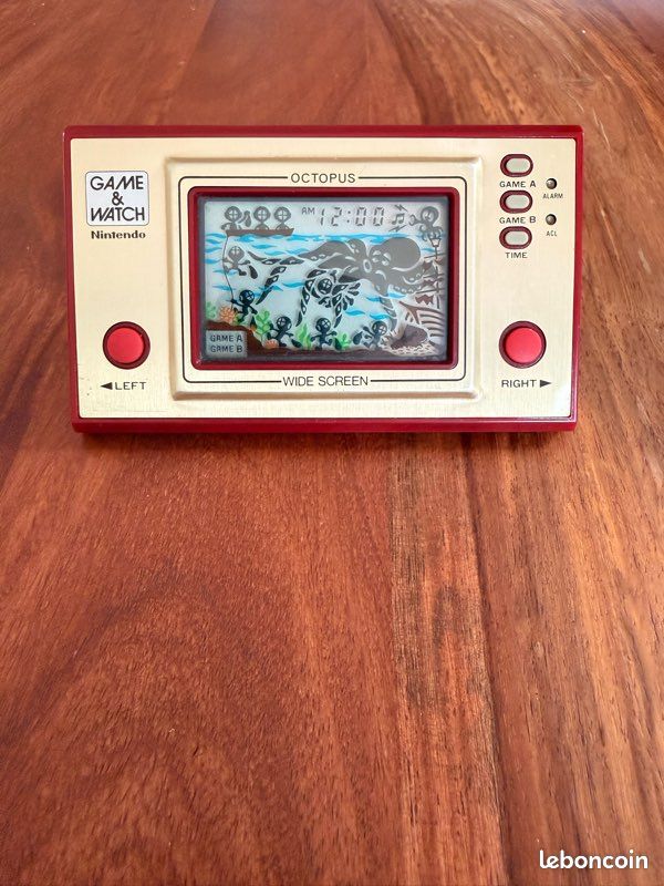 Game & Watch Nintendo : Octopus (image 1)