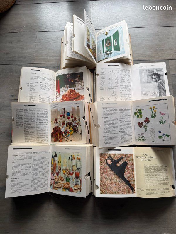 Lot de 7 encyclopédies vintage années 60 art de vivre deco, médecine… (image 6)