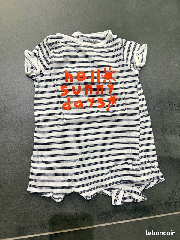 Lot vêtements garçons short tee shirt, pantalons, pulls… du 6 au 18 mois (image 10)
