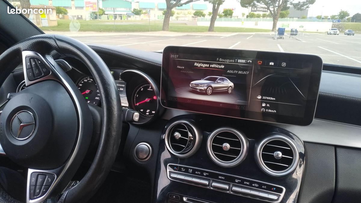 ECRAN TACTILE style origine MERCEDES-BENZ CLASSE A W176 - B - CLA - C - GLA - GLC - CLK CarPlay Android Auto (image 5)