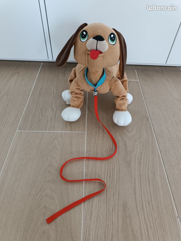 Chien Toufou marron très bon état Jeux Jouets