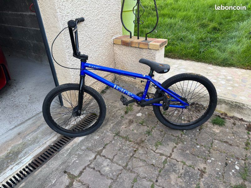 Selle de vélo en vinyle BMX 706 Bleu Selle de vélo Partie