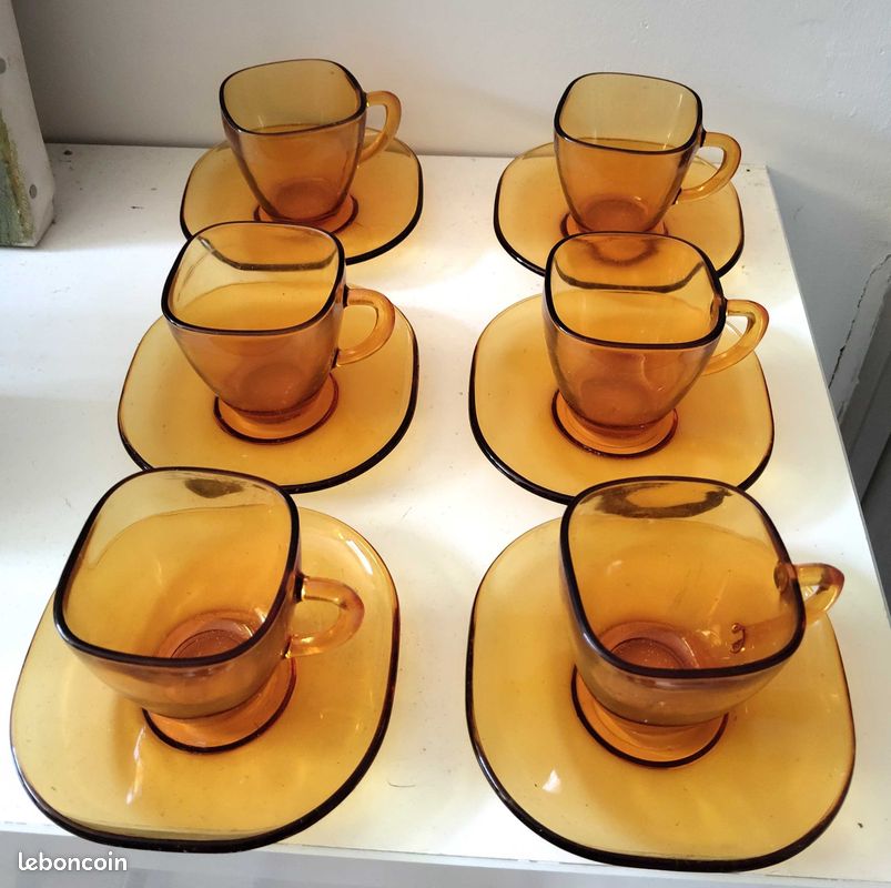 Tasses à café en verre Vereco BSN (image 5)
