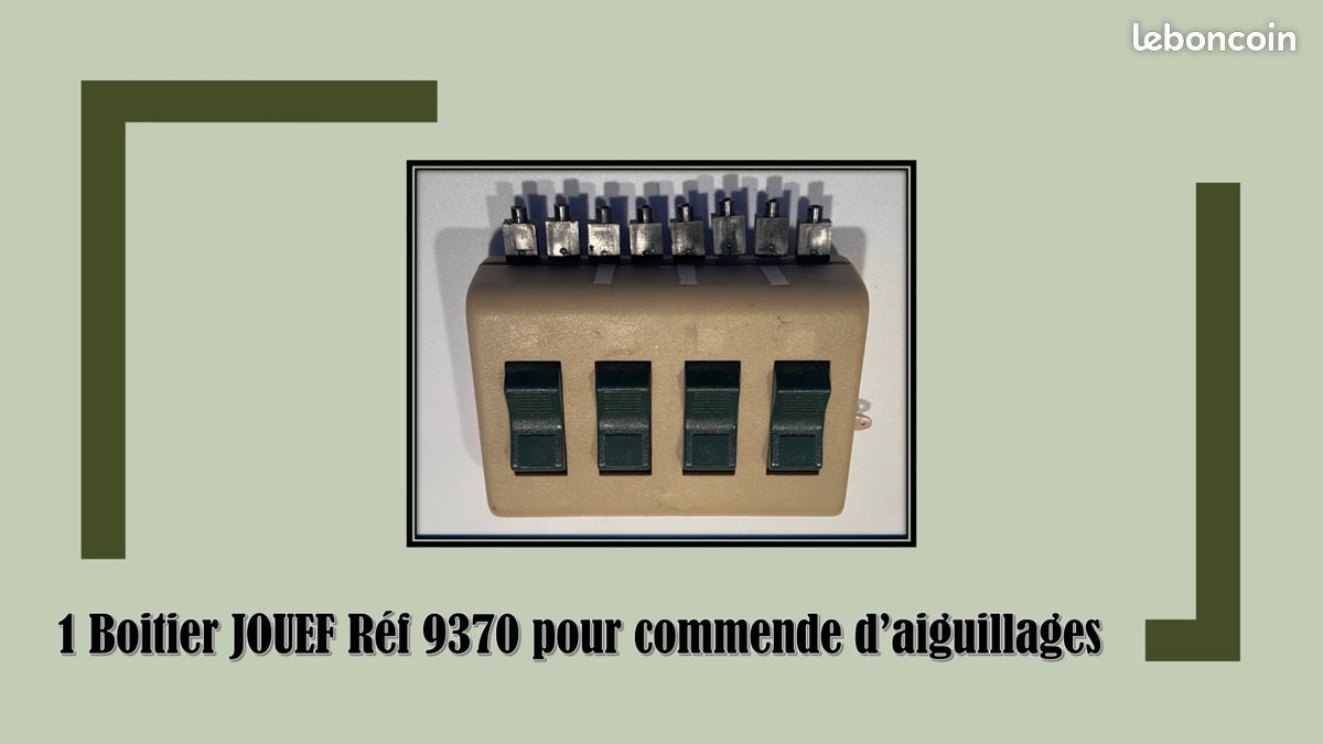 Commande De Signal Manuel Jouef Réf 939 – Neuf, Jamais Servi, Pour Train Miniature