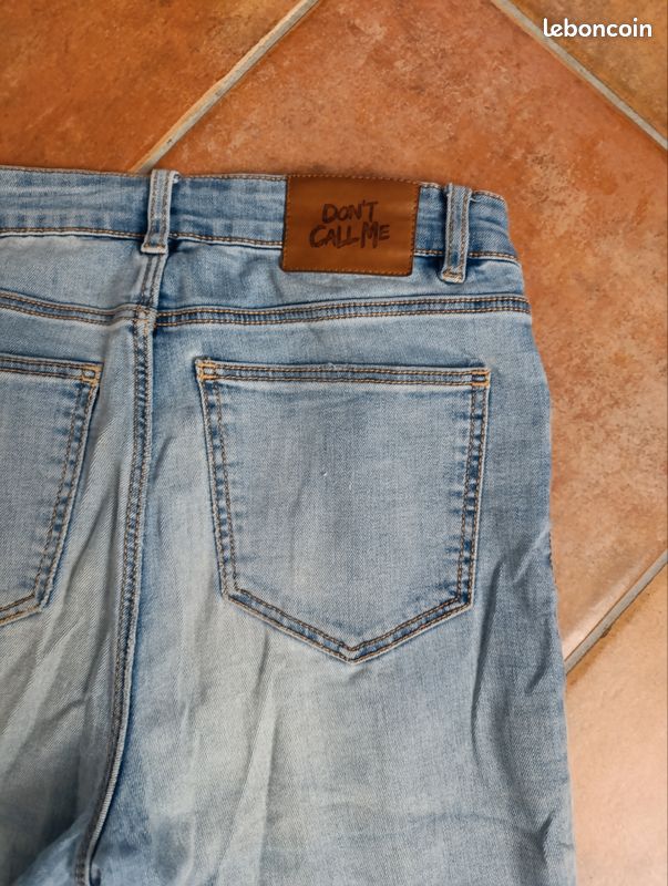 K Jean stretch bleu clair skinny Jennyfer taille 36 (image 8)