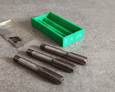 Jeu De 3 Tarauds HSS UNC - 10-24 UNC - Neuf - Pour Bricolage Mécanique