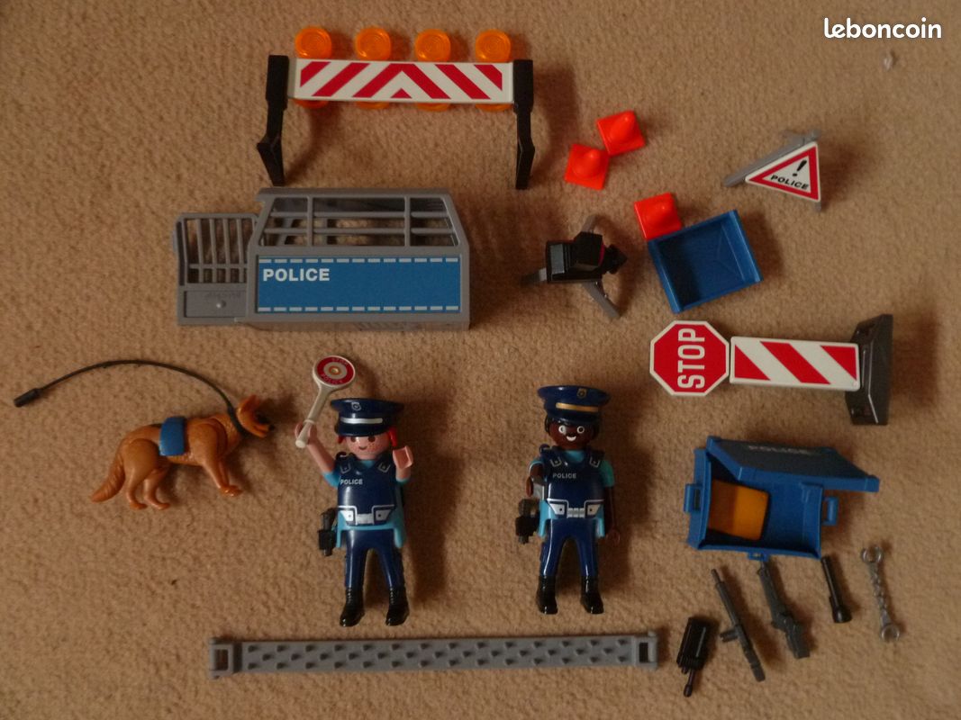 Police barrage playmobil (image 2)