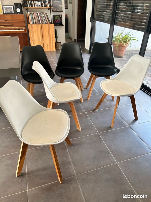 Lot de 6 chaises maison du monde (image 1)