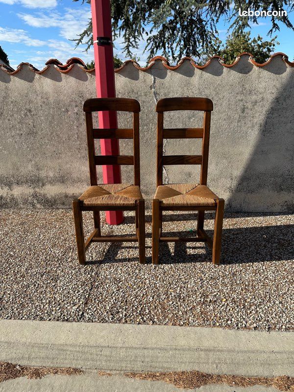 Lot de 8 chaises en Chêne (image 4)