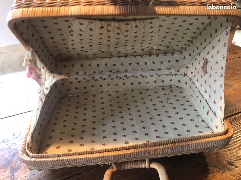 Valise en osier (image 4)