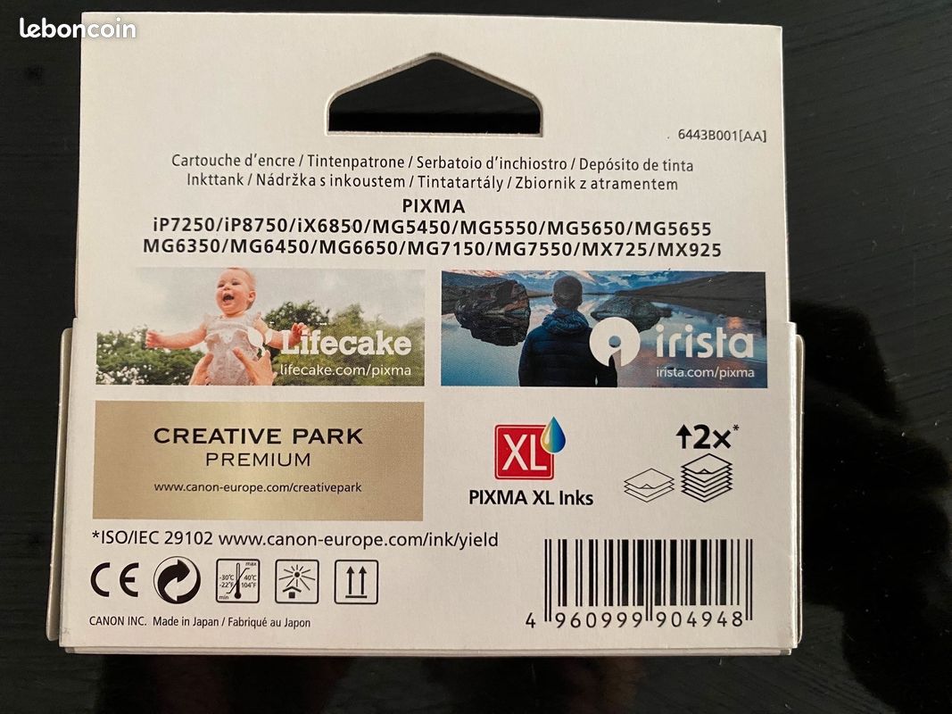 Cartouche noir XL pour imprimante Canon (image 2)
