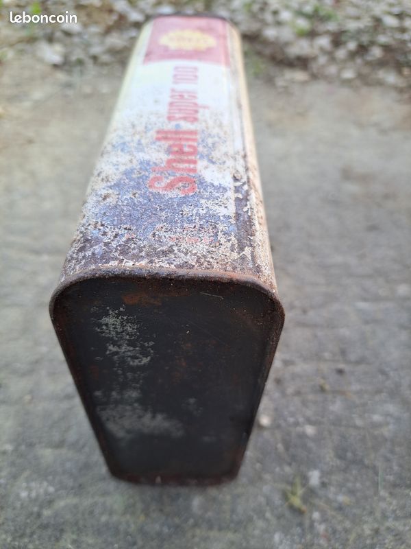 BIDON HUILE SHELL Super 100-Bien lire l'annonce (image 6)