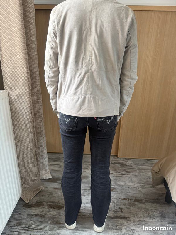 Veste en cuir IKKS (image 9)