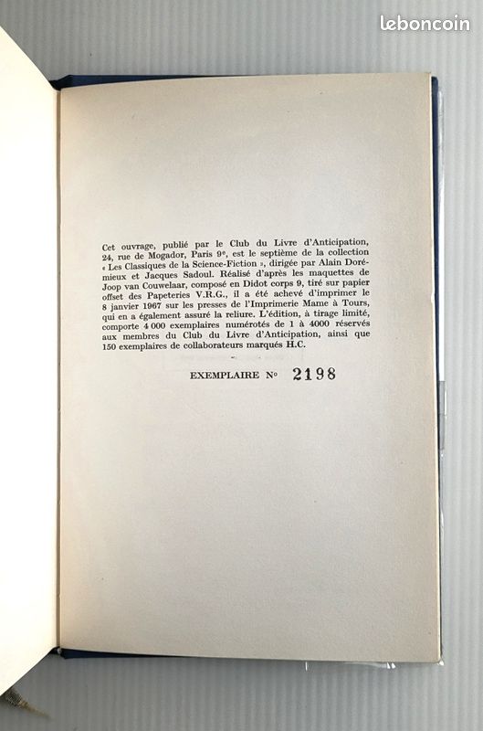 Le livre des robots- Isaac Asimov - Opta CLA 1967 (image 4)