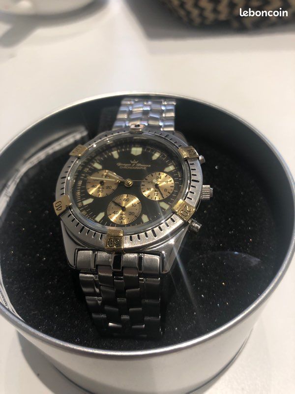 Montre yonger et bresson chronographe VINTAGE Montres Bijoux