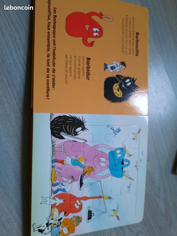 Livre puzzle barbe à papa (image 2)