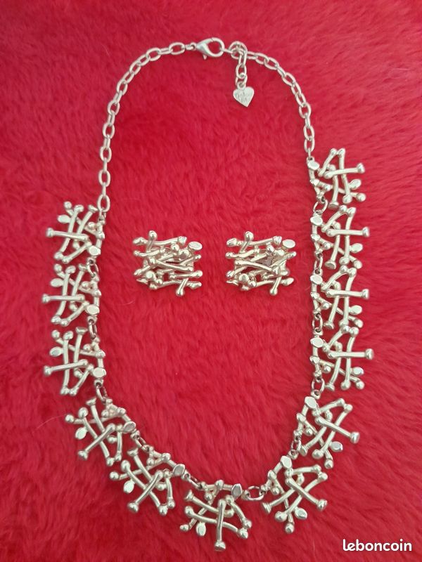 Parure De Bijoux Dolce Vita : Collier Avec Boucles D'oreilles Assorties - Neuf Sans Emballage