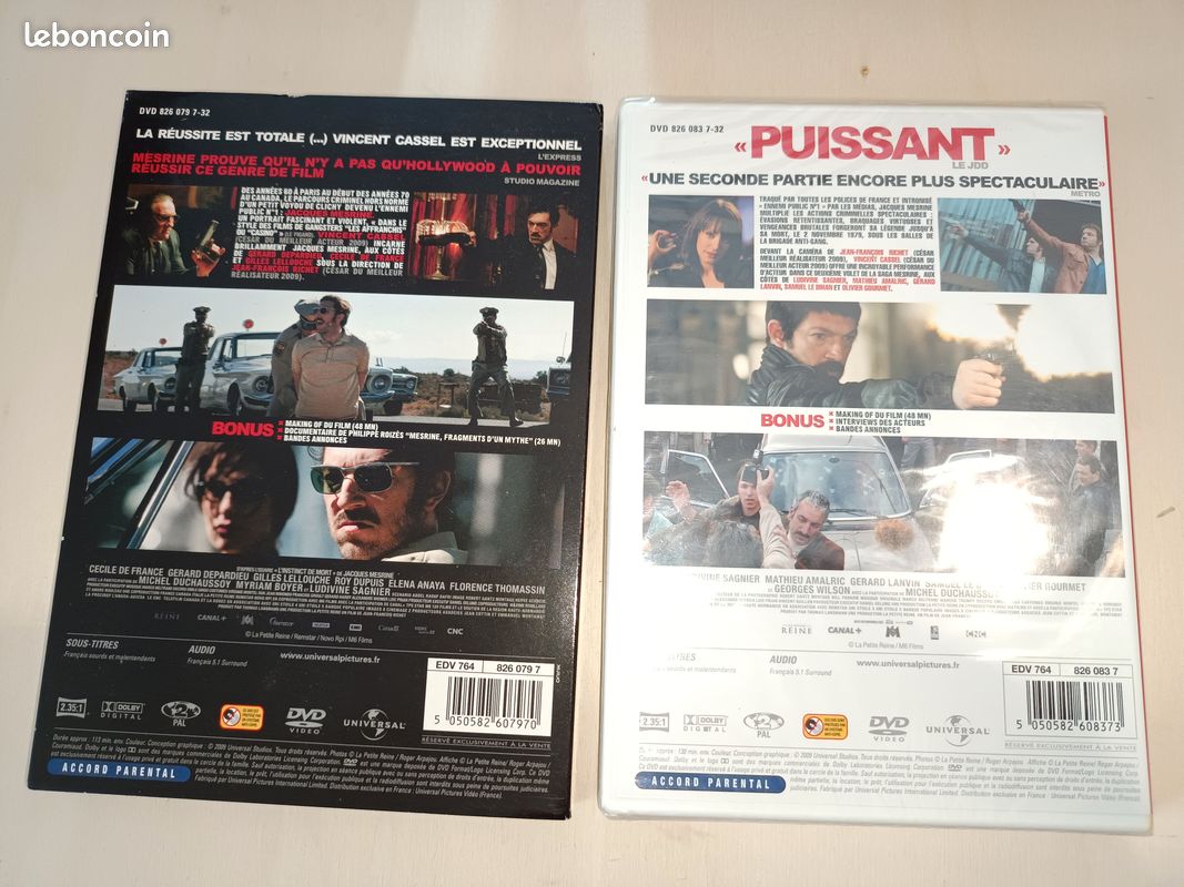 2 dvd mesrine (image 2)