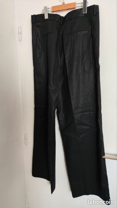 Pantalon large noir pour femme T.44 Lanius (image 1)