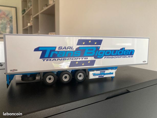 Eligor 1/43 - Camion Scania 500S Avec Remorque Frigorifique - JLG Services