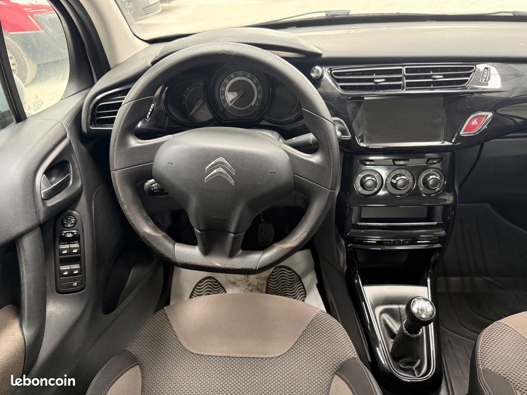 Citroën C3 1.4hdi 70 2eme main véhicule propre full options (image 7)