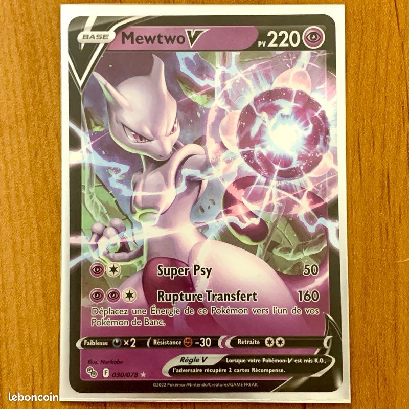 how much is mewtwo v pokemon go card worth Mewtwo V Pokemon GO Alt Art 072/078 CGC 9 – TBC Games