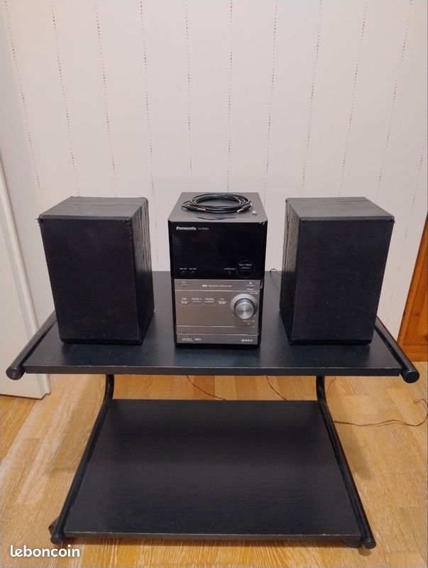 Paire D'Enceintes Panasonic SB-PM45 - 20W, 4 Ohms - Pour Mini-chaîne - Occasion