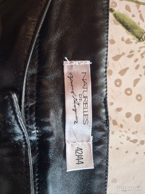 Pantalon Habillé Noir Taille 42/44 - Laine Et Polyester - NEUF Sans étiquettes