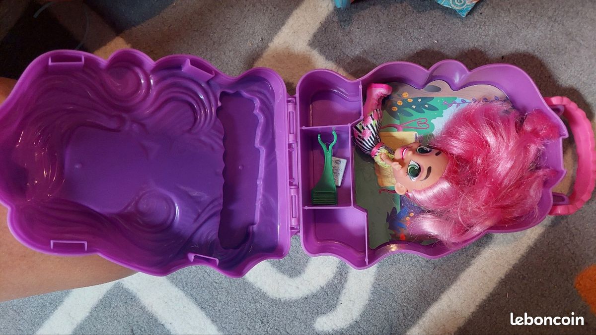 Hairdorable, poupée et accessoires dans sa boîte (image 1)