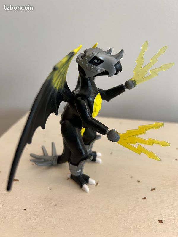Chevalier et dragon tempête (image 1)