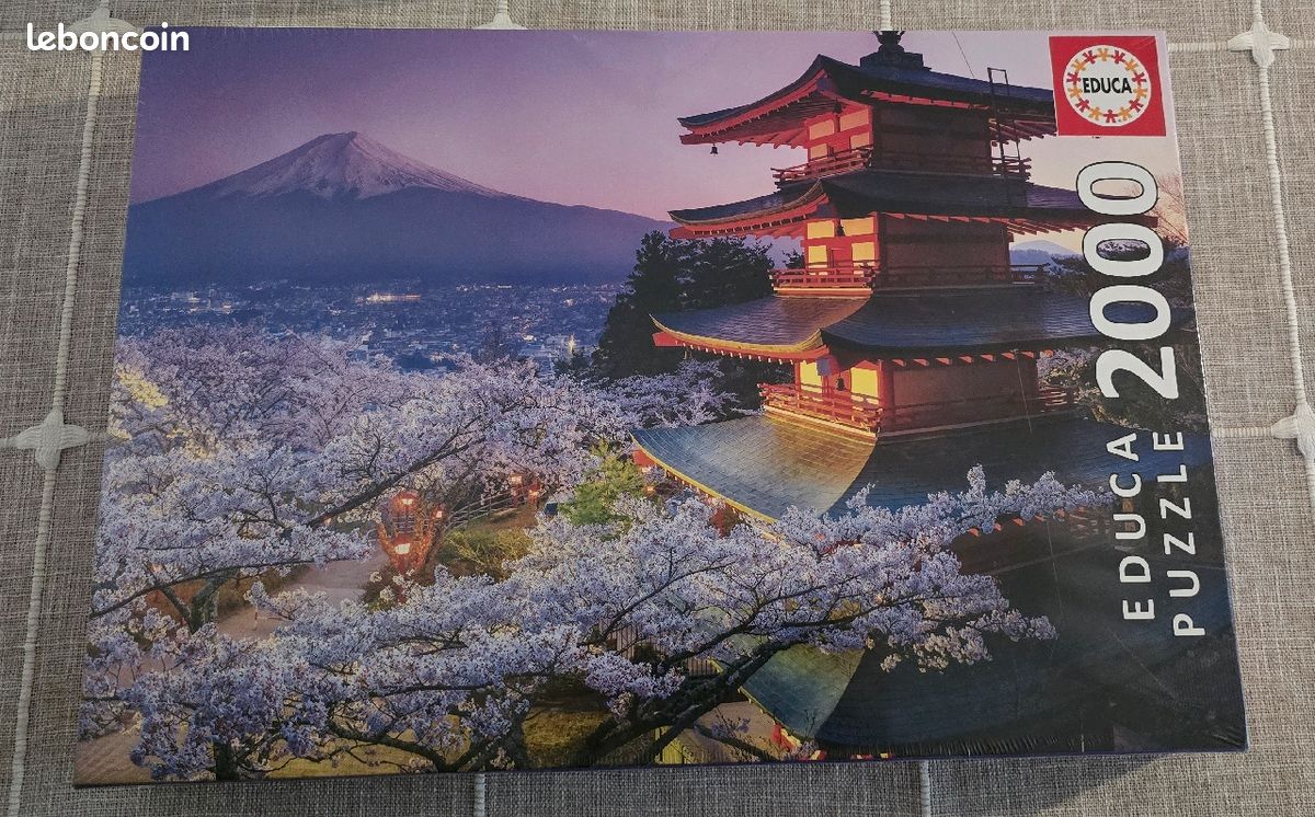 Educa - Puzzle Neuf du Mont Fuji, Japon, 2000 pièces (image 1)