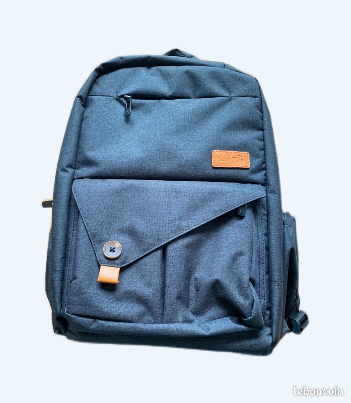 Sac à Dos à Langer Bébé Hap Tim gris Équipement bébé