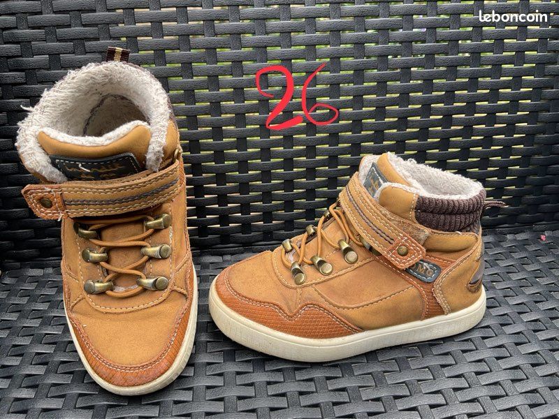 Bottines hiver garçon 26 Chaussures