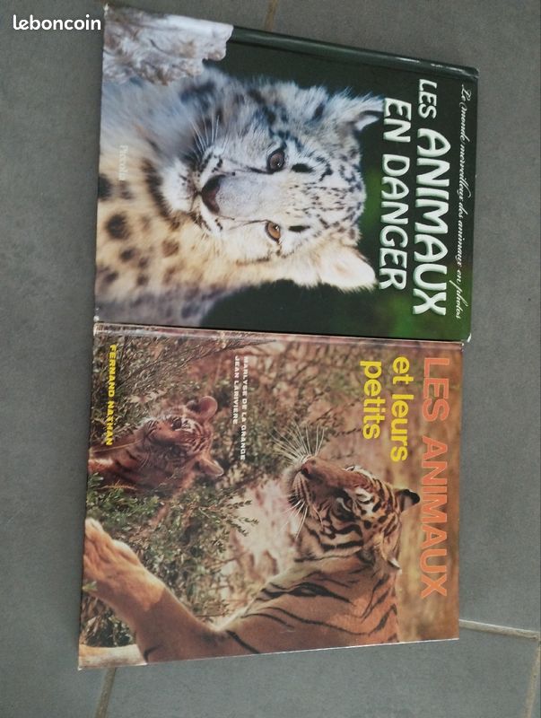 Lot de 3 livres animaux (image 1)