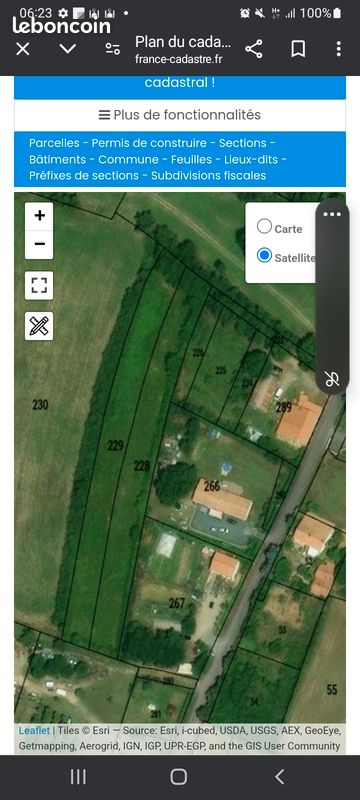 Terrain agricole disponible gratuitement à Bessay (Vendée) · 1 €/mois