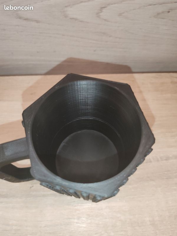 Porte cannette lego en plastique noir (image 3)
