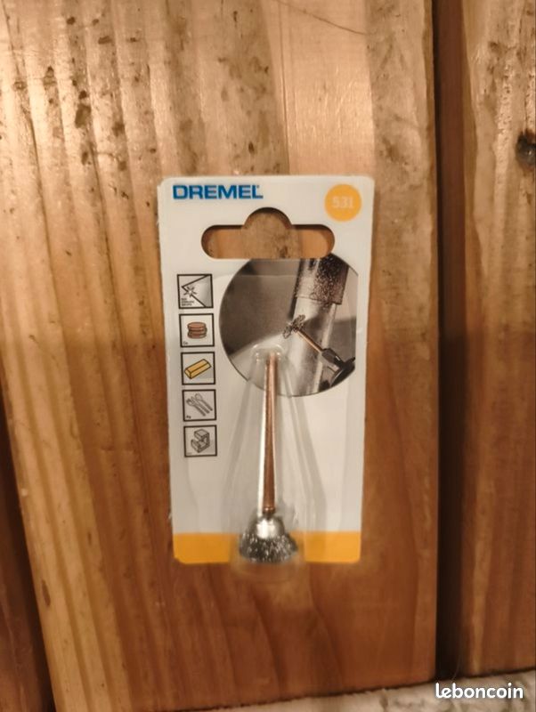 Brosses en acier Dremel inoxydable 13 mm 531 (image 1)