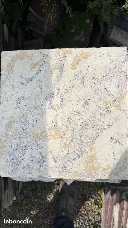 49 Carreaux de Ciment Anciens - Effet Granité Lumineux - 4,5m2 (30,5*30,5cm) (image 2)