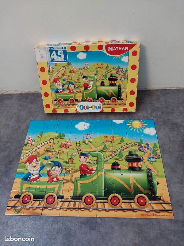 Puzzle "oui-oui" (image 1)