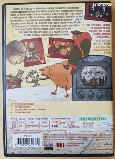 DVD Les triplettes de Belleville (image 2)